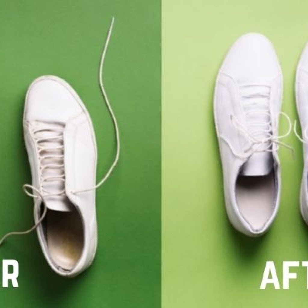 Life Hacks To Clean White Shoes at Your Home